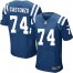 Nike Indianapolis Colts #74 Anthony Castonzo Royal Blue Team Color Mens Stitched NFL Vapor Untouchable Elite Jersey
