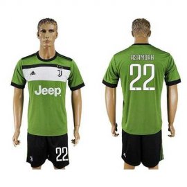 Juventus #22 Asamoah SEC Away Soccer Club Jersey
