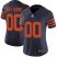 Nike Chicago Bears Customized Navy Blue Alternate Stitched Vapor Untouchable Limited Womens NFL Jersey