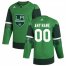 Los Angeles Kings Mens Adidas 2020 St. Patricks Day Custom Stitched NHL Jersey Green