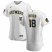 Milwaukee Brewers #18 Keston Hiura Mens Nike White Home 2020 Authentic Player MLB Jersey