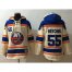 New York Islanders #55 Johnny Boychuk Cream Sawyer Hooded Sweatshirt Stitched NHL Jersey
