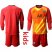 Paris Saint Germain Blank Red Goalkeeper Long Sleeves Kid Soccer Club Jersey
