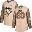 Adidas Pittsburgh Penguins #68 Jaromir Jagr Camo Authentic 2017 Veterans Day Stitched NHL Jersey