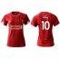 Womens Liverpool #10 Mane Red Home Soccer Club Jersey