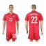 Chile #22 Henriquez Home Soccer Country Jersey