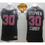Warriors #30 Stephen Curry Black 2015 All Star The Finals Patch Stitched NBA Jersey