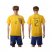 Brazil #2 Dani Alves Home Soccer Country Jersey