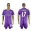 Real Madrid #17 Lucas V. Away Soccer Club Jersey