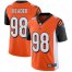 Nike Cincinnati Bengals #98 D.J. Reader Orange Alternate Mens Stitched NFL Vapor Untouchable Limited Jersey