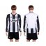 Juventus Blank Home Long Sleeves Soccer Club Jersey
