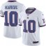 Nike New York Giants #10 Eli Manning White Youth Stitched NFL Limited Rush Jersey
