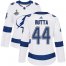 Adidas Tampa Bay Lightning #44 Jan Rutta White Road Authentic Womens 2020 Stanley Cup Champions Stitched NHL Jersey