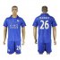 Leicester City #26 Mahrez Home Soccer Club Jersey