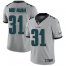 Nike Philadelphia Eagles #31 Nickell Robey-Coleman Silver Mens Stitched NFL Limited Inverted Legend Jersey