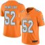 Nike Miami Dolphins #52 Raekwon McMillan Orange Mens Stitched NFL Limited Rush Jersey