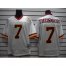 Mitchell and Ness Washington Football Team #7 Joe Theismann White With 50TH Anniversary Stitched NFL Jersey