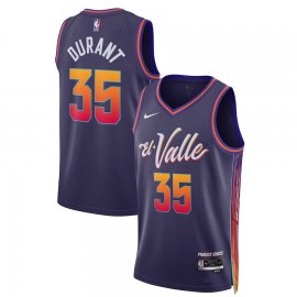 Kevin Durant Phoenix Suns Nike Unisex 2023/24 Swingman Jersey – Purple – City Edition