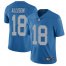 Nike Detroit Lions #18 Geronimo Allison Blue Throwback Mens Stitched NFL Vapor Untouchable Limited Jersey