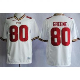 Florida State Seminoles FSU 80 Rashad Greene White College Football NCAA Jerseys