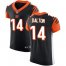 Nike Cincinnati Bengals #14 Andy Dalton Black Team Color Mens Stitched NFL Vapor Untouchable Elite Jersey