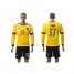 Colombia #17 Pardo Home Long Sleeves Soccer Country Jersey