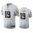 Minnesota Minnesota Vikings #19 Adam Thielen Mens Nike White Golden Edition Vapor Limited NFL 100 Jersey