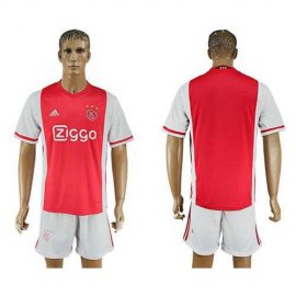 Ajax Blank Home Soccer Club Jersey