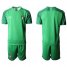 Italy Blank Green Goalkeeper Soccer Country Jersey