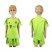 Bayern Munchen Blank Shiny Green Goalkeeper Kid Soccer Club Jersey