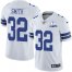 Nike Dallas Cowboys #32 Saivion Smith White Mens Stitched With Established In 1960 Patch NFL Vapor Untouchable Limited Jersey