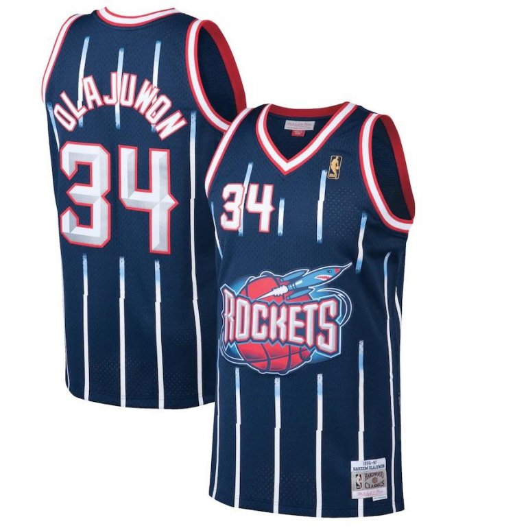 Hakeem Olajuwon- Houston Rockets Throwback Jersey Hakeem Olajuwon- Houston Rockets Throwback Jersey