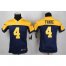Nike Green Bay Packers #4 Brett Favre Navy Blue Alternate Youth Stitched NFL New Elite Jersey