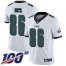 Nike Philadelphia Eagles #86 Zach Ertz White Mens Stitched NFL 100th Season Vapor Limited Jersey
