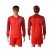 England Blank Away Long Sleeves Soccer Country Jersey