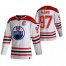 Edmonton Oilers #97 Connor McDavid White Mens Adidas 2020-21 Reverse Retro Alternate NHL Jersey
