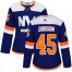 Adidas New York Islanders #45 Noah Dobson Blue Alternate Authentic Womens Stitched NHL Jersey