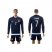 Argentina #7 Di Maria Away Long Sleeves Soccer Country Jersey