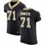 Nike New Orleans Saints #71 Ryan Ramczyk Black Team Color Mens Stitched NFL Vapor Untouchable Elite Jersey