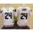 Toddler Nike Seattle Seahawks #24 Marshawn Lynch White Stitched NFL Elite Jersey