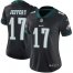 Nike Philadelphia Eagles #17 Alshon Jeffery Black Alternate Womens Stitched NFL Vapor Untouchable Limited Jersey