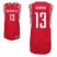 Houston Rockets #13 James Harden Revolution 30 Swingman Red NBA Jersey Cheap