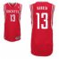 Houston Rockets #13 James Harden Revolution 30 Swingman Red NBA Jersey Cheap