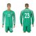 Brazil #23 Ederson Green Goalkeeper Long Sleeves Soccer Country Jersey