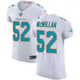 Nike Miami Dolphins #52 Raekwon McMillan White Mens Stitched NFL Vapor Untouchable Elite Jersey