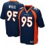 Nike Denver Broncos #95 Derek Wolfe Blue Alternate Youth Stitched NFL New Elite Jersey
