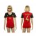 Womens Belgium #4 Defour Red Home Soccer Country Jersey