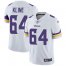 Nike Minnesota Vikings #64 Josh Kline White Mens Stitched NFL Vapor Untouchable Limited Jersey