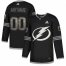Mens Adidas Lightning Personalized Authentic Black Classic NHL Jersey