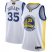 Warriors #35 Kevin Durant White 2019 Finals Bound Womens Basketball Swingman Association Edition Jersey
